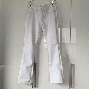 SEVEN7 Women White Slim Boot Jeans Sz 10 NWOT